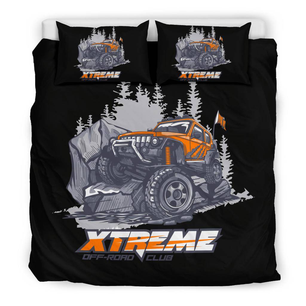 Extreme Off-Road Club Cartoon Bedding Set - Top Content | POD Collection | Free Shipping