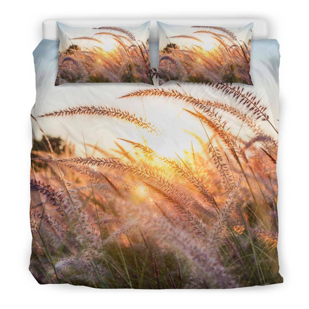 Grass Flower Beautiful Nature Bedding Set - Top Content | POD Collection | Free Shipping