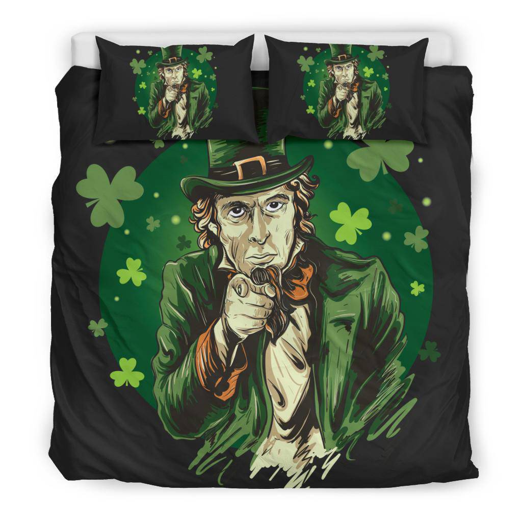 Uncle Sam USA Saint Patrick Art Bedding Set - Top Content | POD Collection | Free Shipping