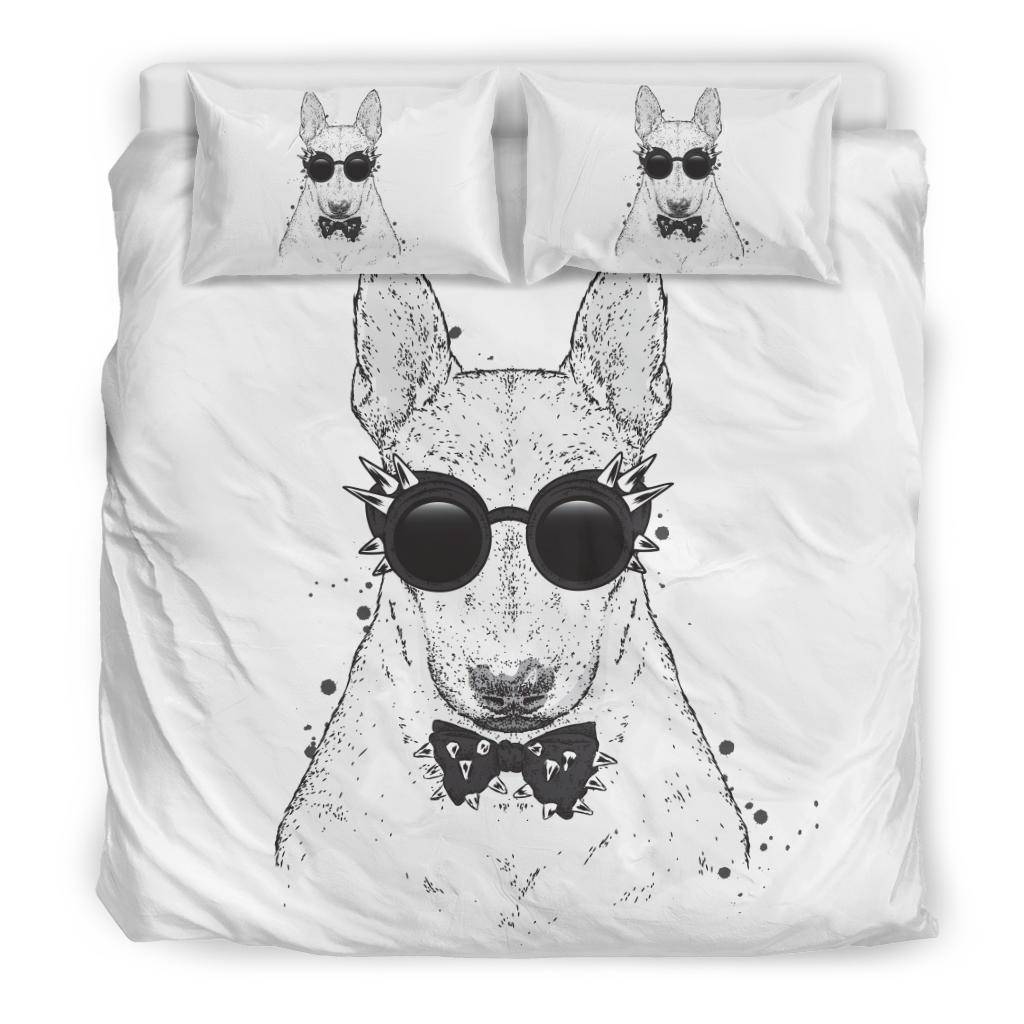 Cool Hipster Dog with Stylish Sunglasses Bedding Set - Top Content | POD Collection | Free Shipping