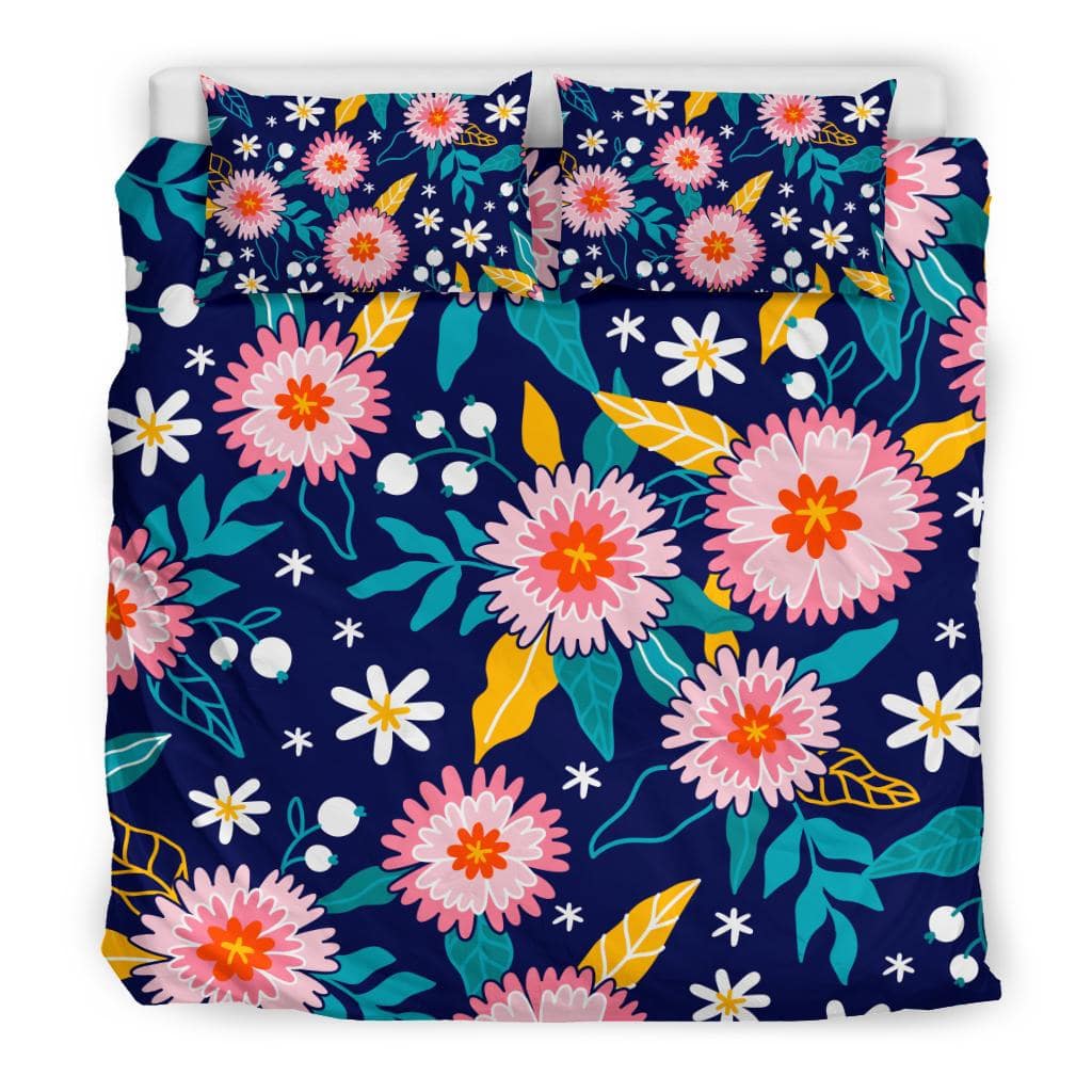 Hand Drawn Floral Plant Bedding Set - Top Content | POD Collection | Free Shipping