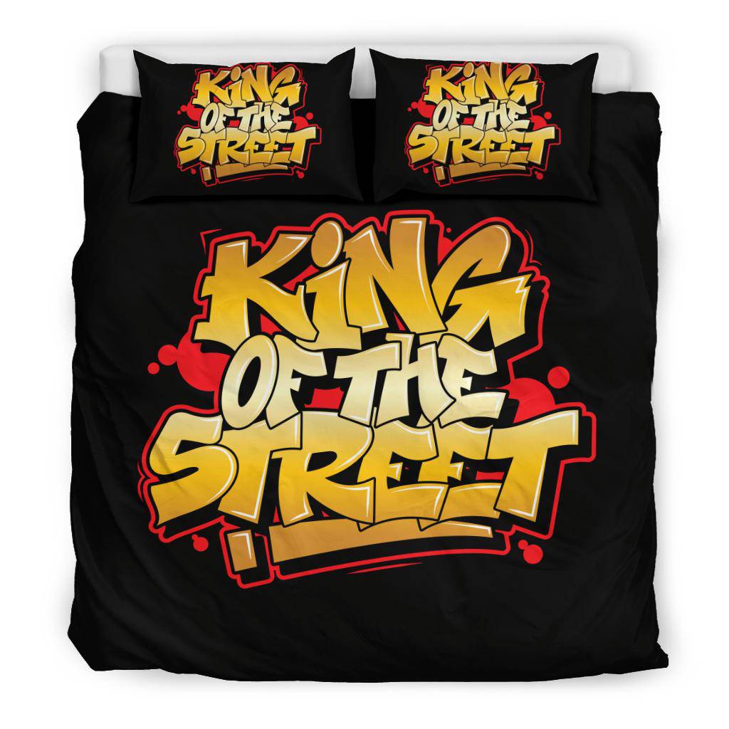 King of the Street Graffiti Art Bedding Set - Top Content | POD Collection | Free Shipping