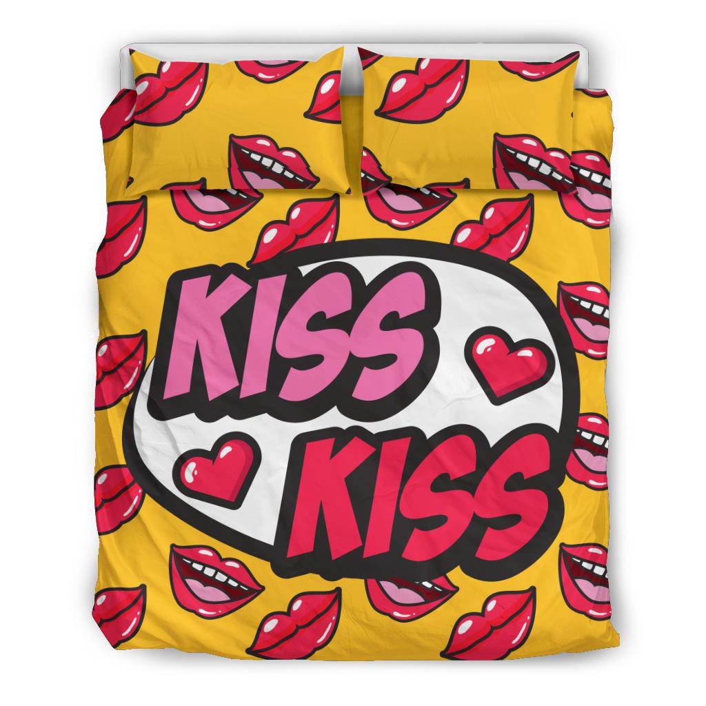 Kiss Kiss Lips  Bedding Set - Top Content | POD Collection | Free Shipping