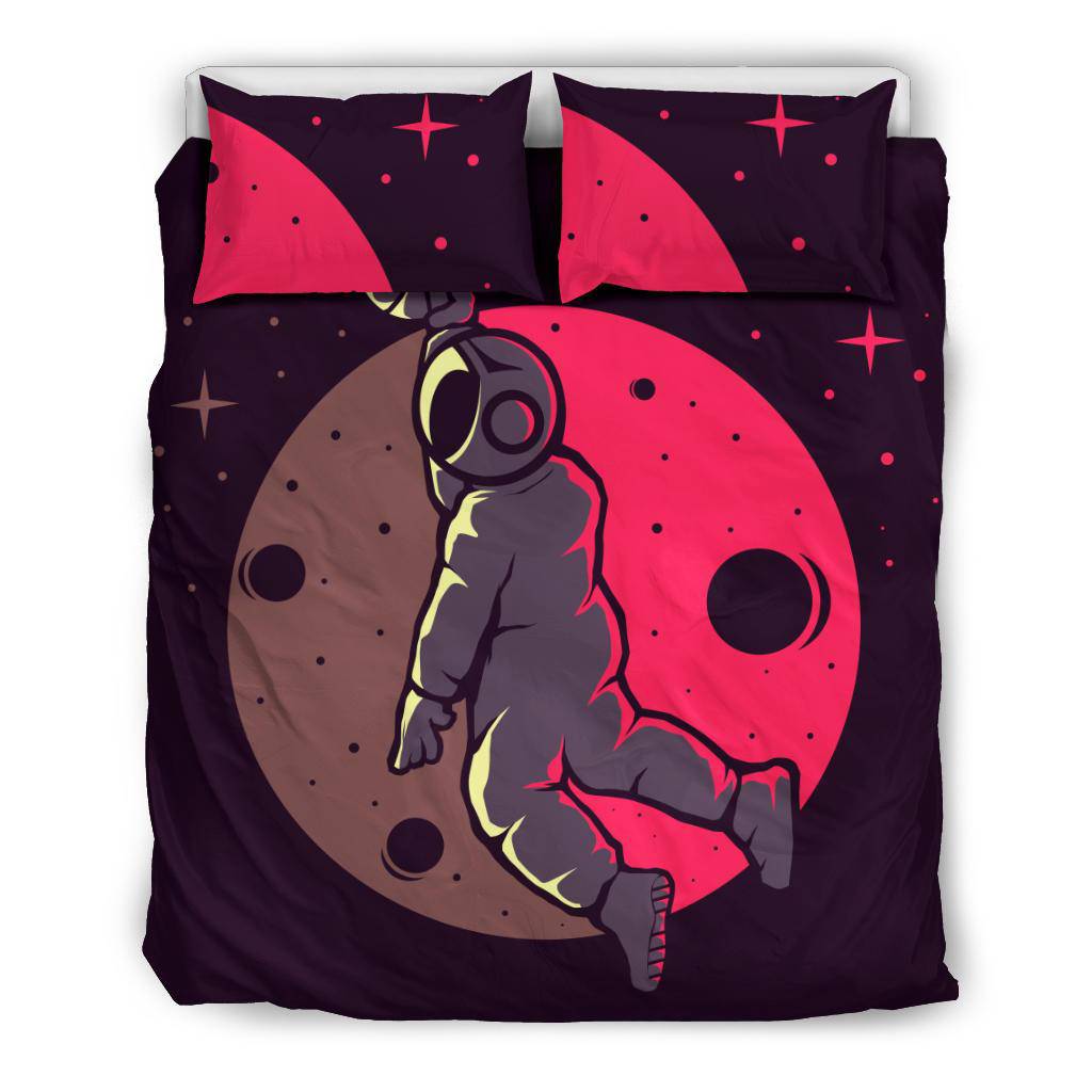 Astronaut Plays Basketball Bedding Set - Top Content | POD Collection | Free Shipping