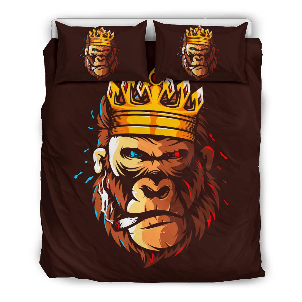 Gorilla King Bedding Set - Top Content | POD Collection | Free Shipping