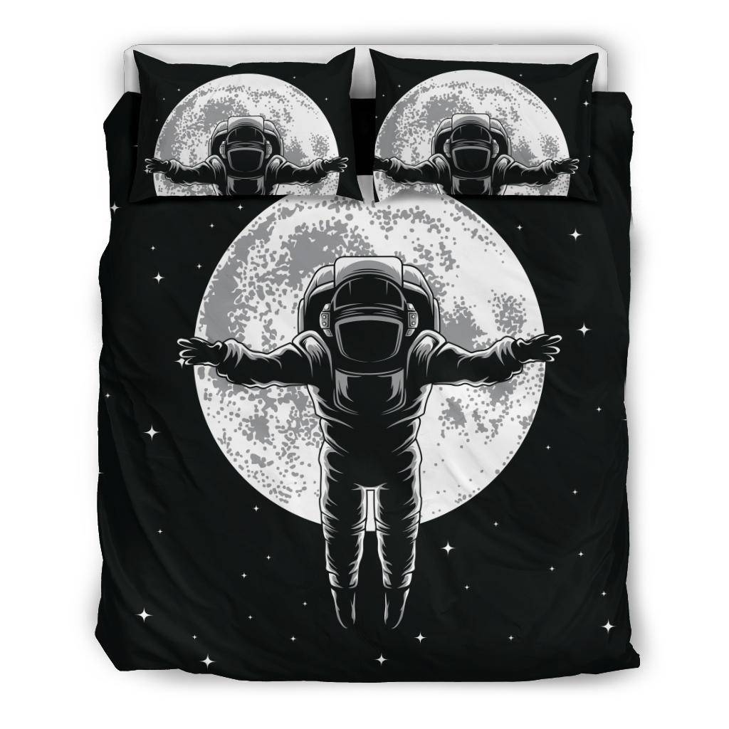 Astronaut Moon Stars Bedding Set - Top Content | POD Collection | Free Shipping