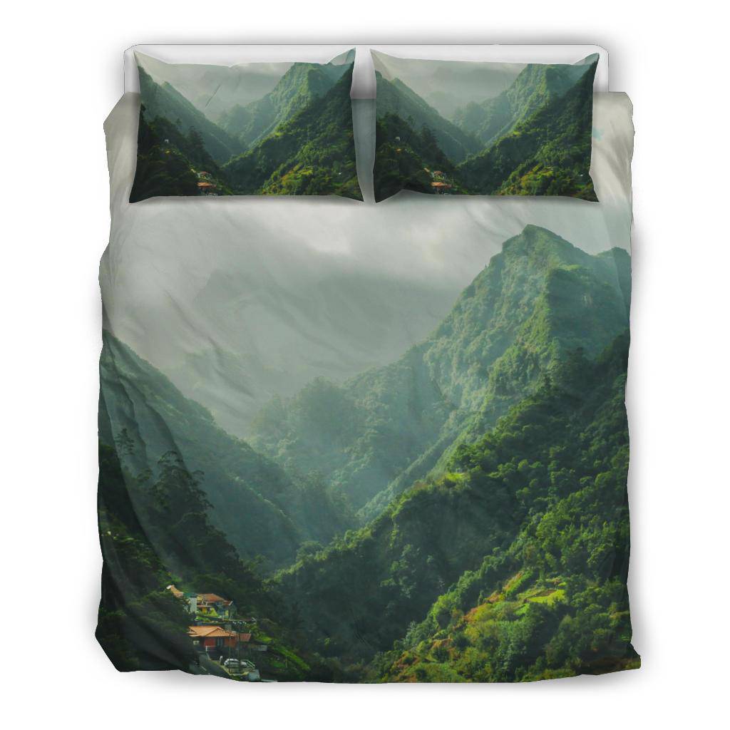 Green Mountain Bay Bedding Set - Top Content | POD Collection | Free Shipping