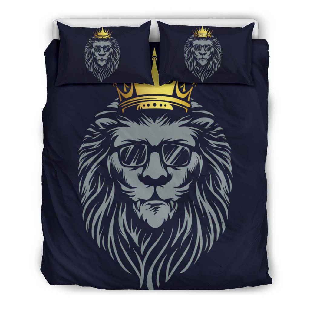 King Lion Sunglasses Bedding Set - Top Content | POD Collection | Free Shipping