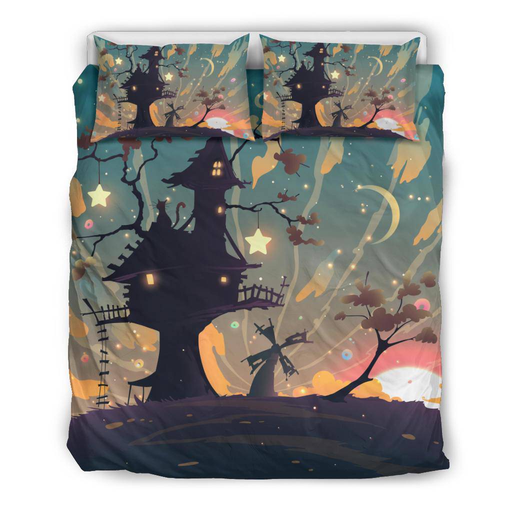 Autumn Fantasy Sunset Bedding Set - Top Content | POD Collection | Free Shipping