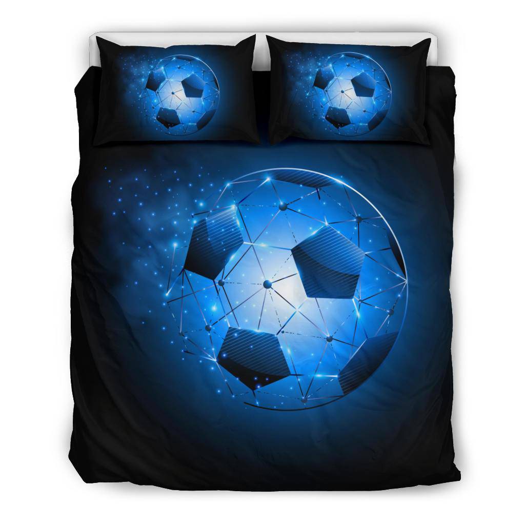 Soccer Blue Ball Bedding Set - Top Content | POD Collection | Free Shipping