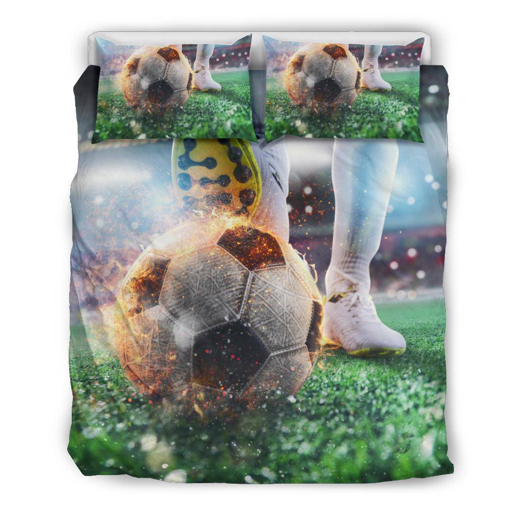 Soccer Football Player Bedding Set - Top Content | POD Collection | Free Shipping