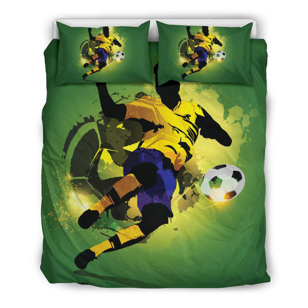 Football Soccer Player Bedding Set - Top Content | POD Collection | Free Shipping