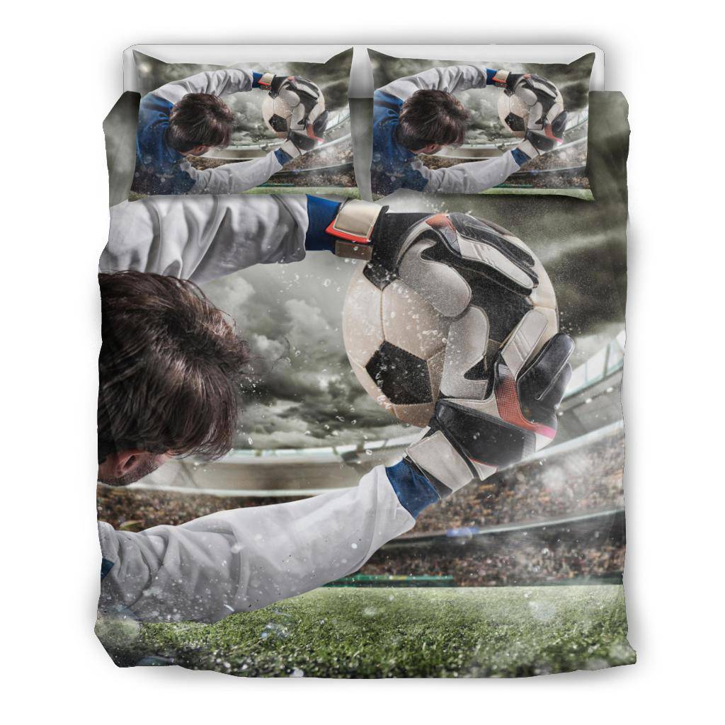 Goalkeeper Football Player Bedding Set - Top Content | POD Collection | Free Shipping