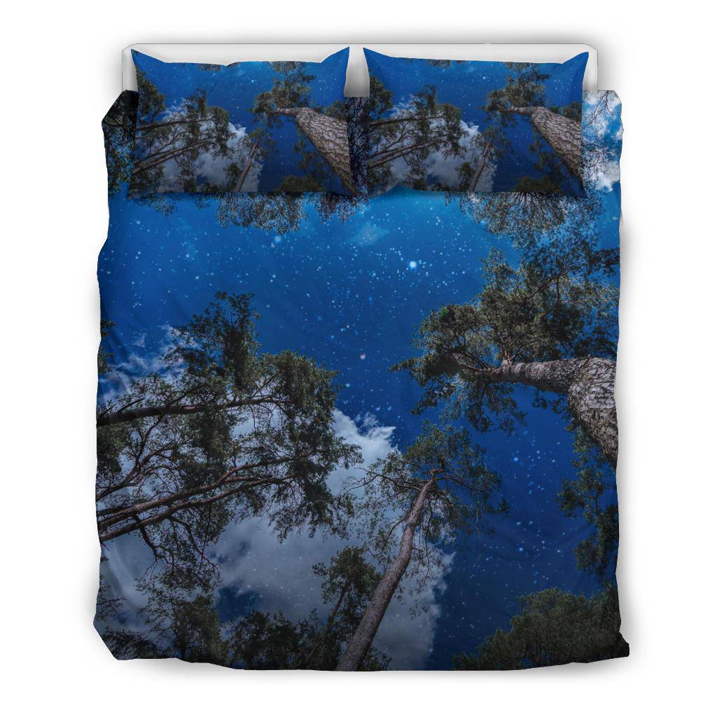 Night Sky Stars Bedding Set - Top Content | POD Collection | Free Shipping