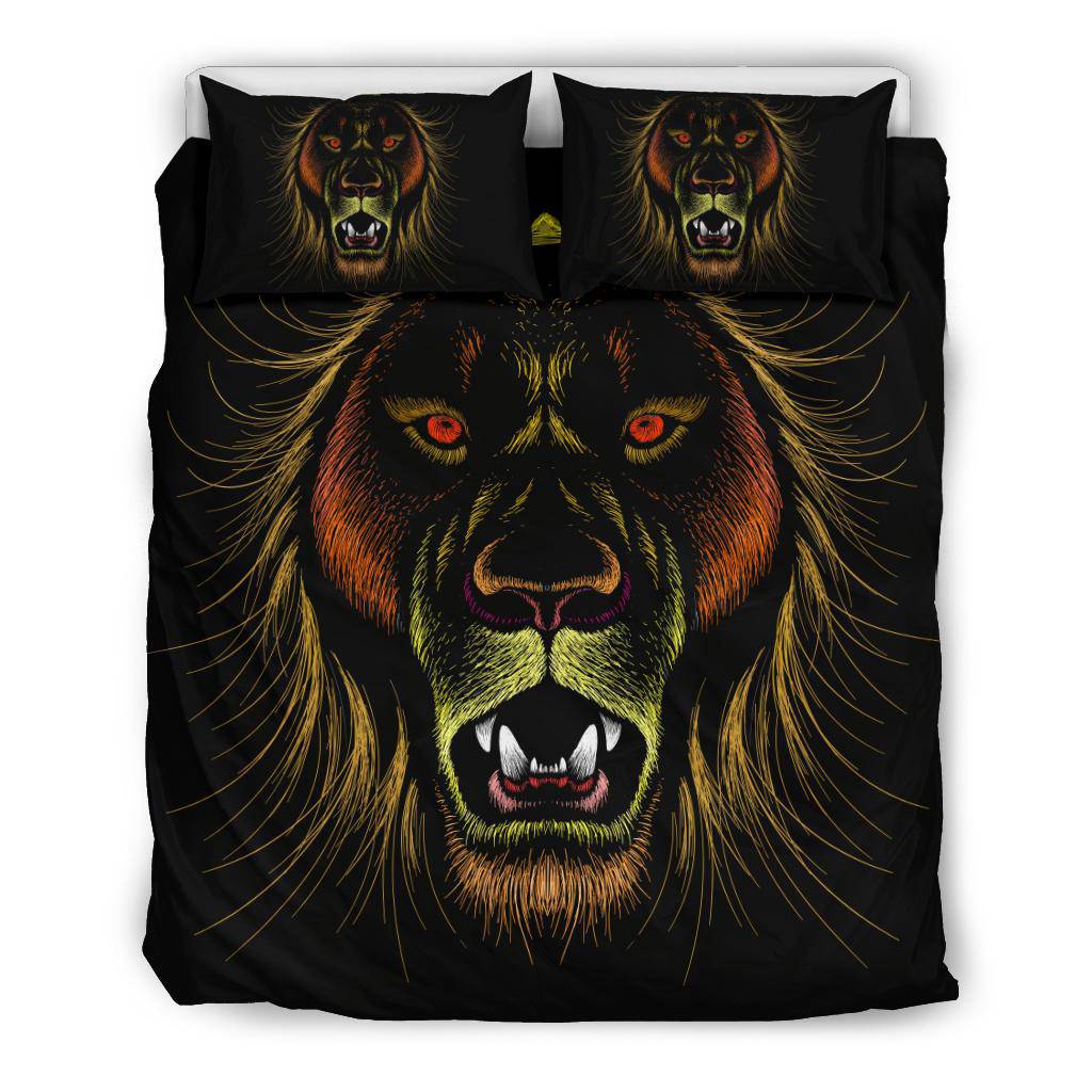 Colorful Lion King Bedding Set - Top Content | POD Collection | Free Shipping