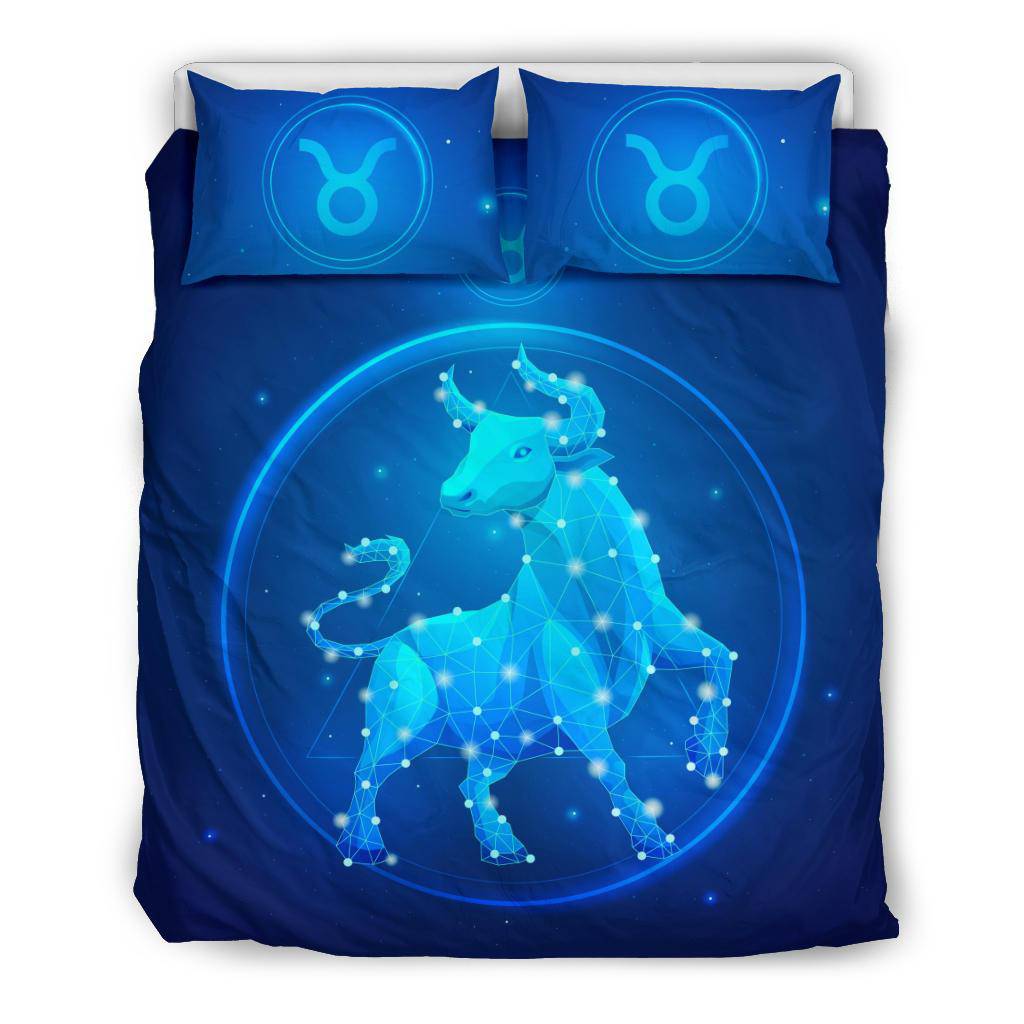 Zodiac Sign Taurus Bedding Set - Top Content | POD Collection | Free Shipping