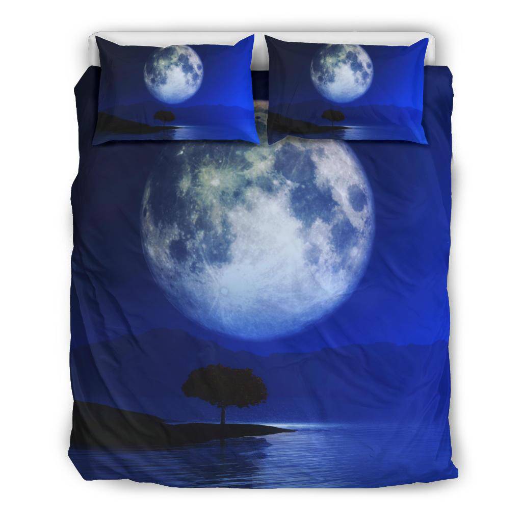 Moonlight Tree Blue Sky Bedding Set - Top Content | POD Collection | Free Shipping