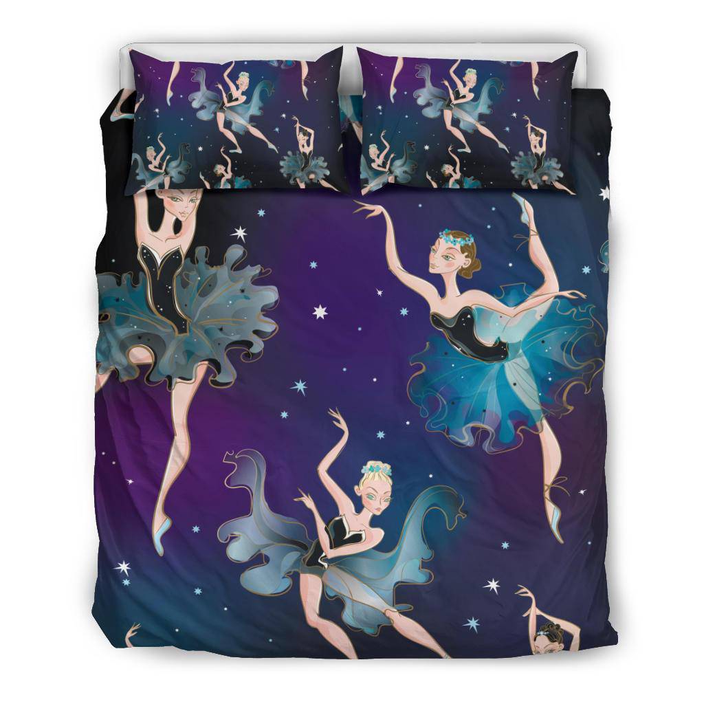 Ballerina Stars Dancers Poses Bedding Set - Top Content | POD Collection | Free Shipping