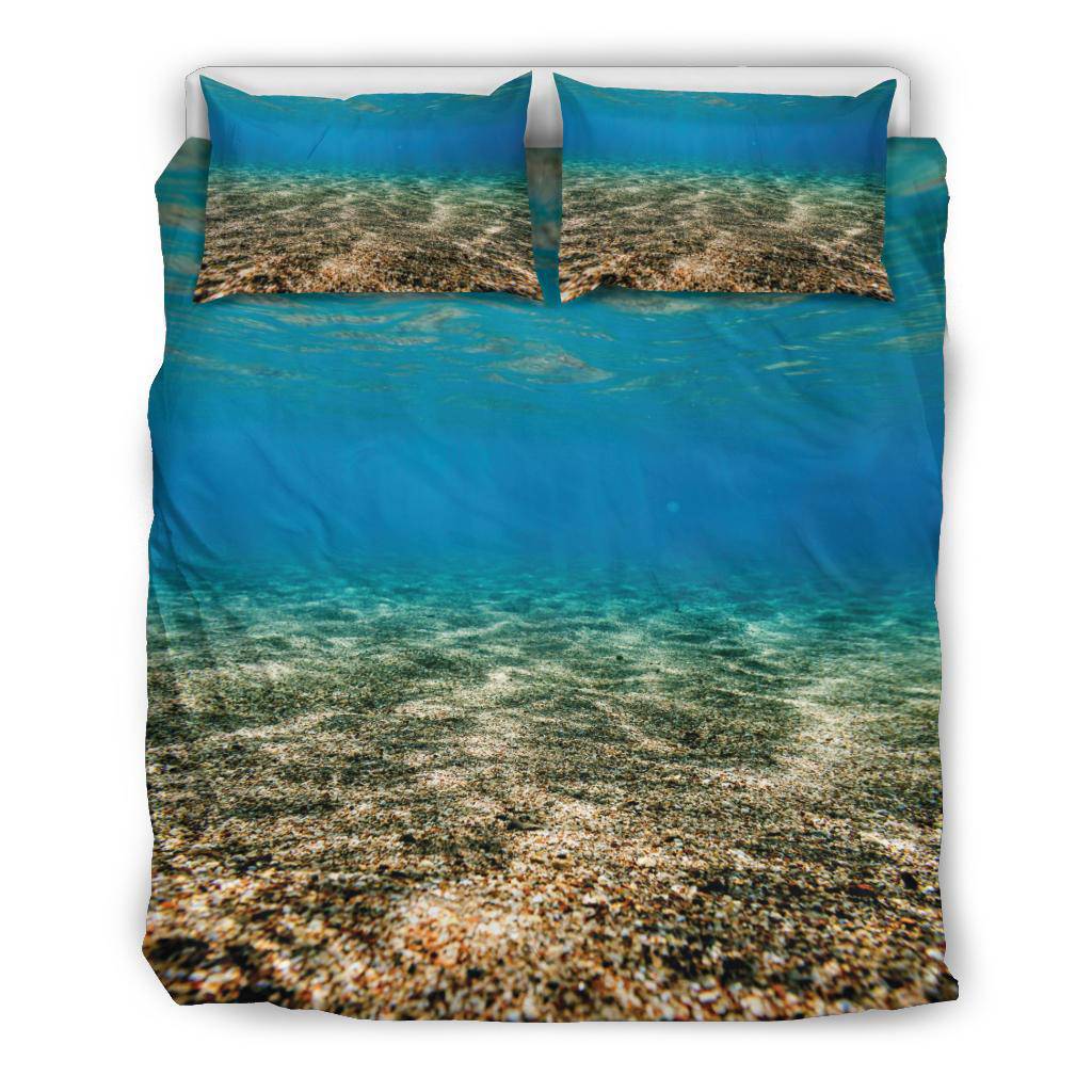 Beach Sand Underwater Sea Bedding Set - Top Content | POD Collection | Free Shipping