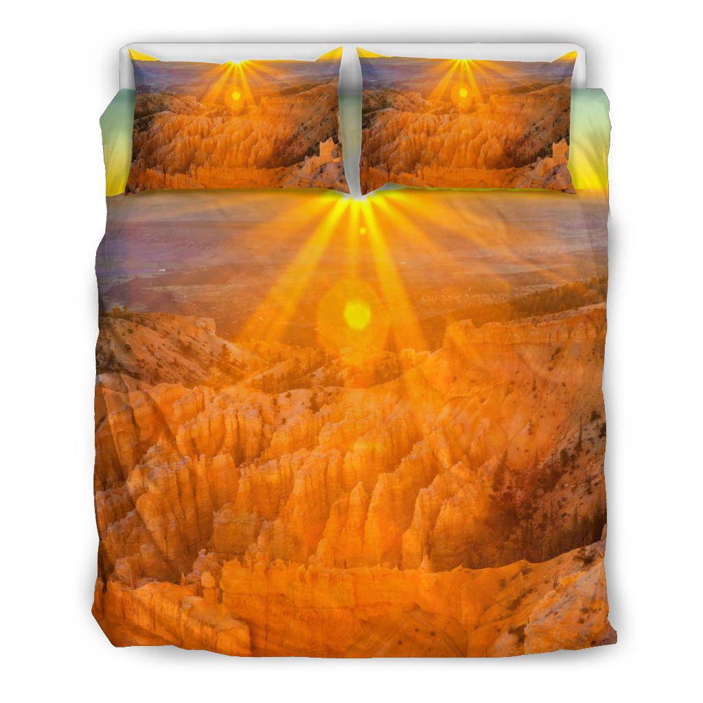 Amphitheater Bryce Canyon National Park Sunrise Bedding Set - Top Content | POD Collection | Free Shipping