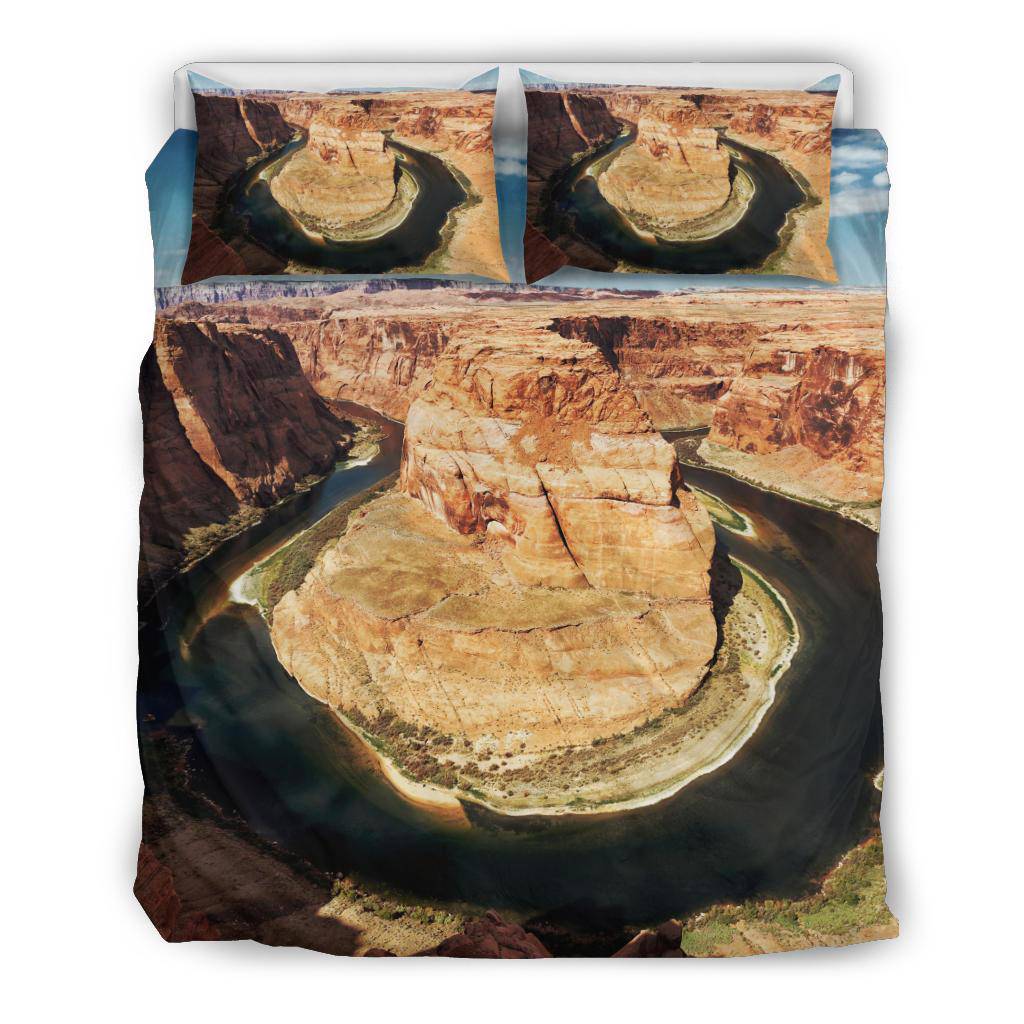 Famouse Horseshoe Bend Utah USA Nature Bedding Set - Top Content | POD Collection | Free Shipping