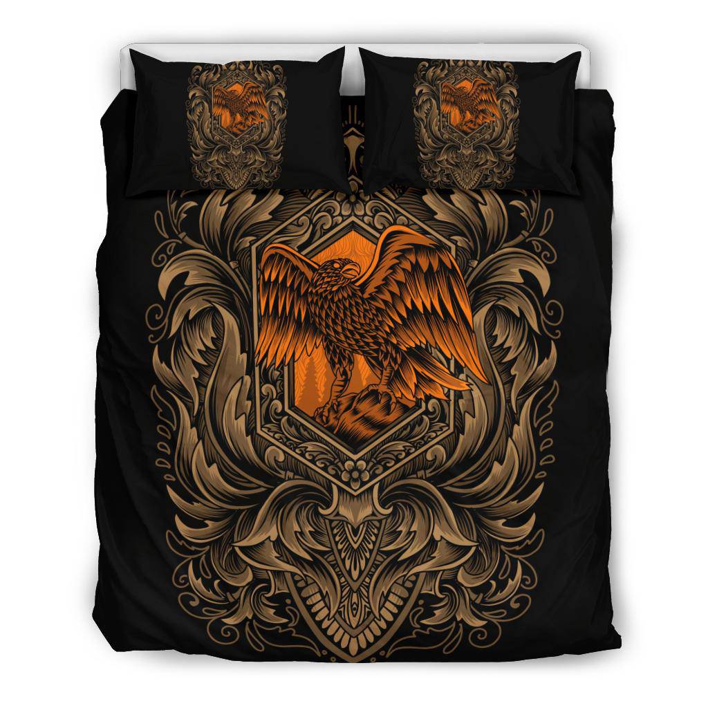 Eagle Bird With Vintage Ornaments Bedding Set - Top Content | POD Collection | Free Shipping