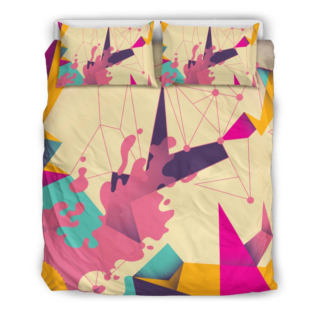 Abstract Art Colorful Paint Bedding Set - Top Content | POD Collection | Free Shipping