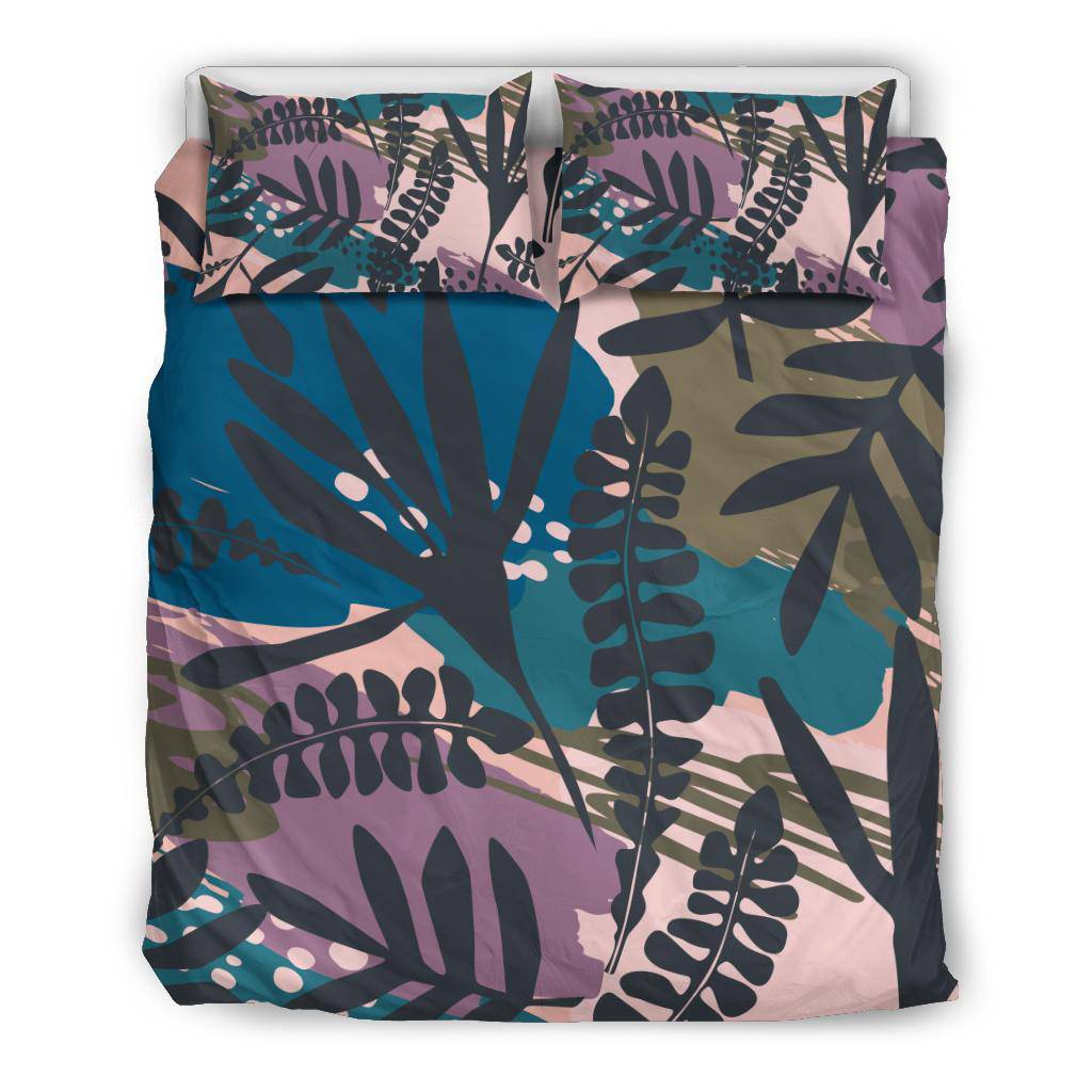 Floral Abstract Art Nature Flowers Bedding Set - Top Content | POD Collection | Free Shipping