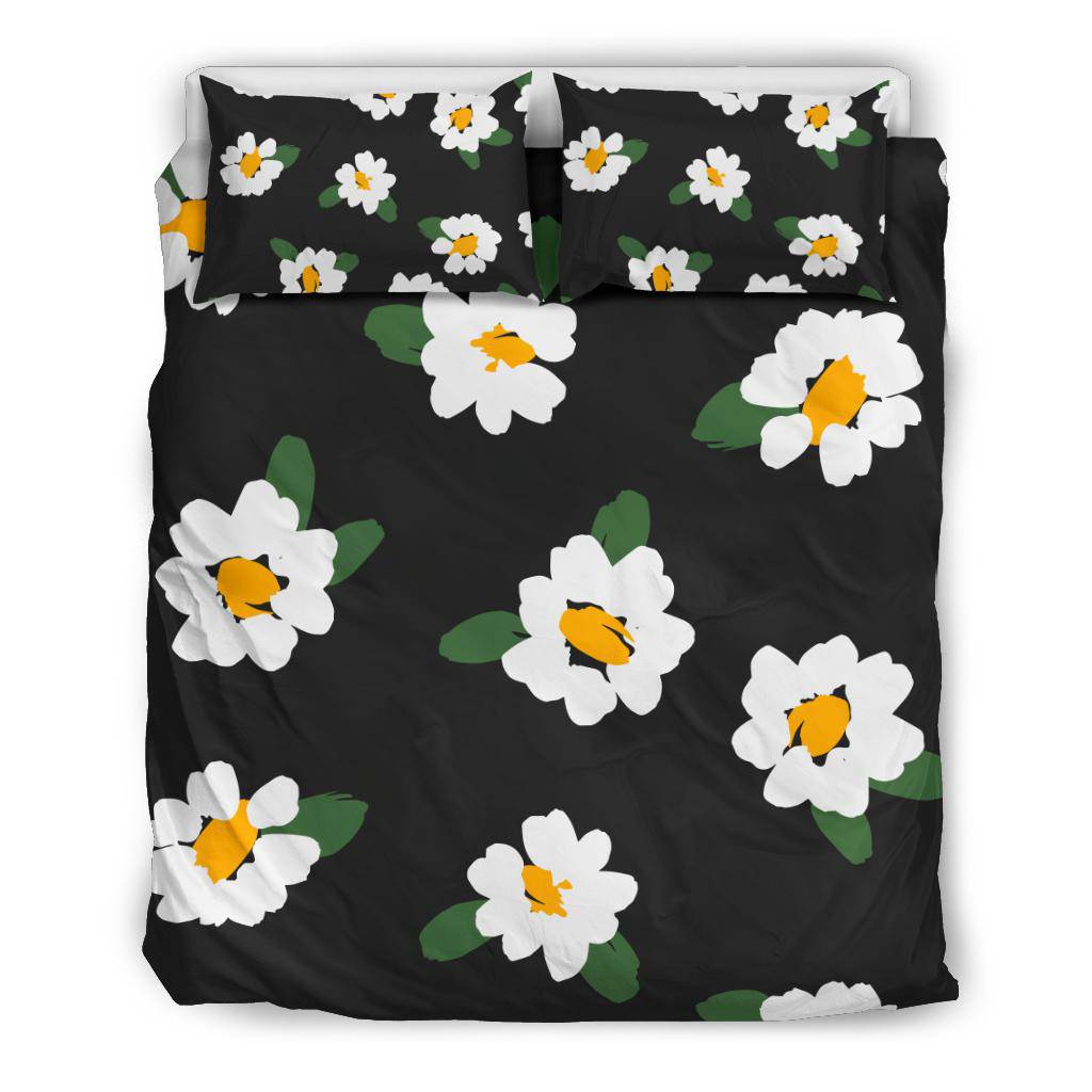 Hand Drawn Abstract Art Chamomile Flower Floral Bedding Set - Top Content | POD Collection | Free Shipping