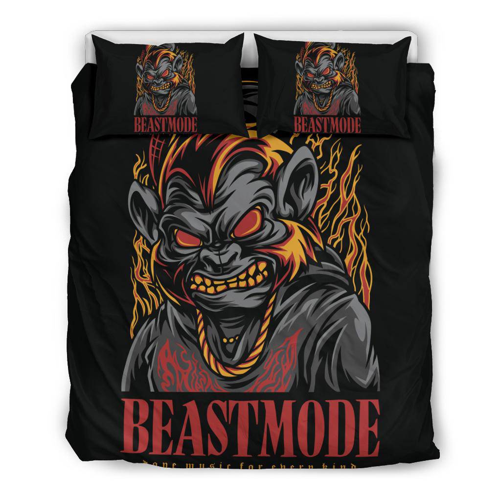 Beast Mode HipHop Music Art Bedding Set - Top Content | POD Collection | Free Shipping