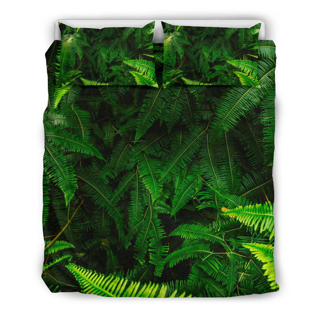 Beautiful Plant Fern Leaves Bedding Set - Top Content | POD Collection | Free Shipping