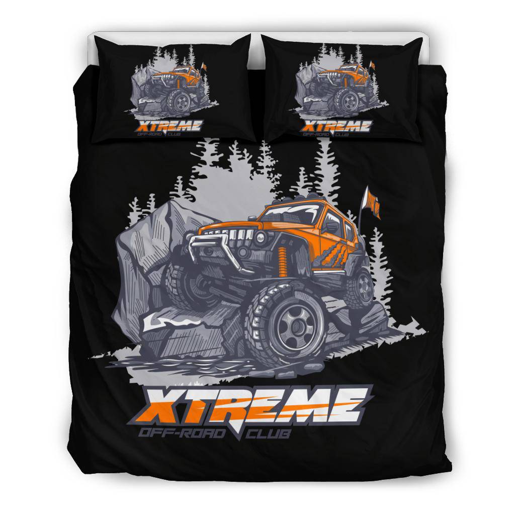 Extreme Off-Road Club Cartoon Bedding Set - Top Content | POD Collection | Free Shipping