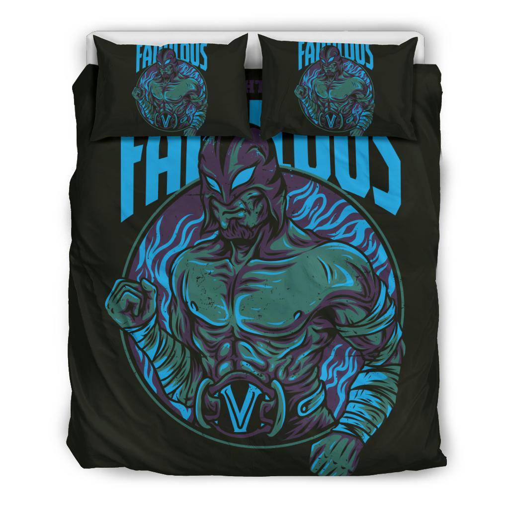 Fabulous WWE Fighter Art Cartoon Bedding Set - Top Content | POD Collection | Free Shipping