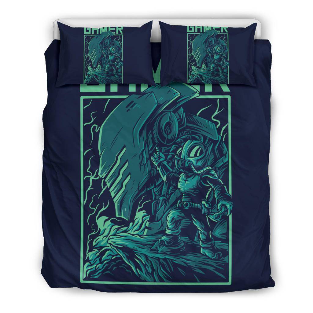 Pro Gamer Player Art Cartoon Bedding Set - Top Content | POD Collection | Free Shipping