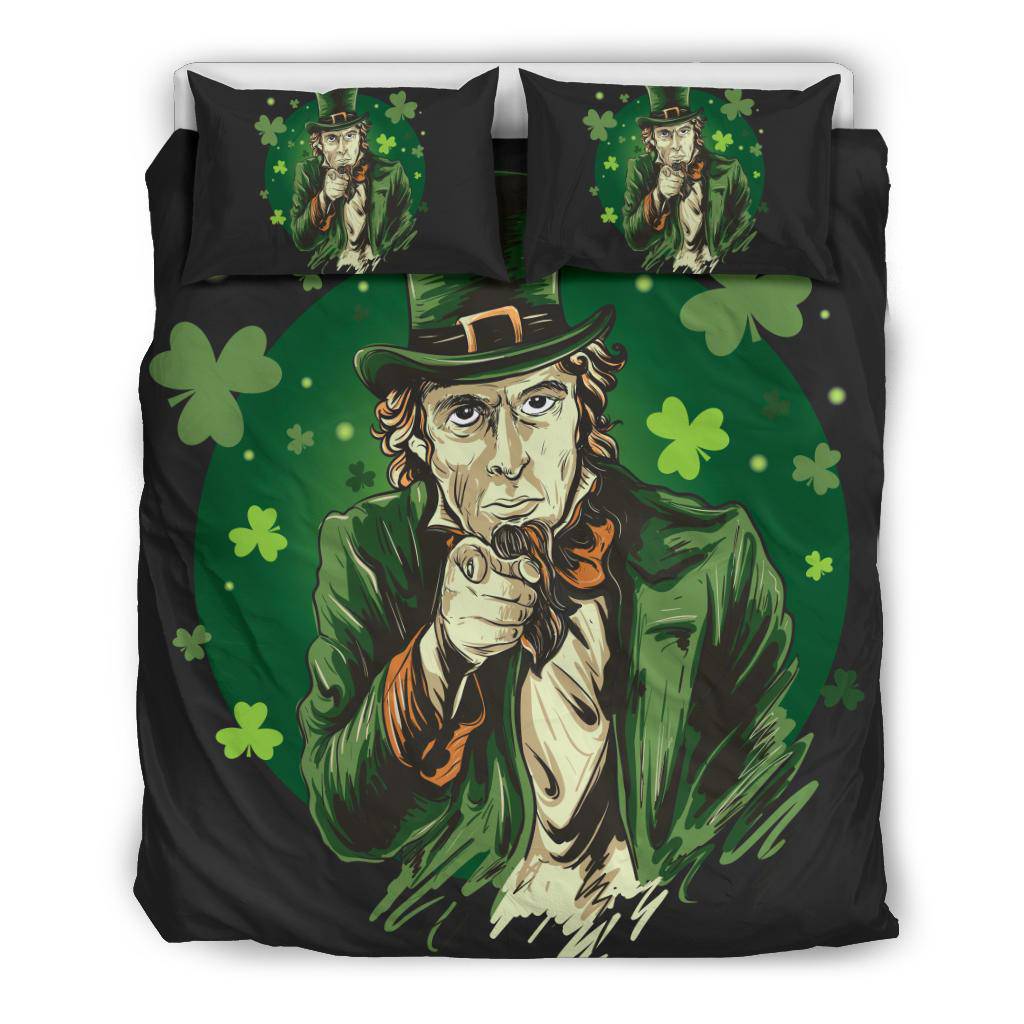 Uncle Sam USA Saint Patrick Art Bedding Set - Top Content | POD Collection | Free Shipping