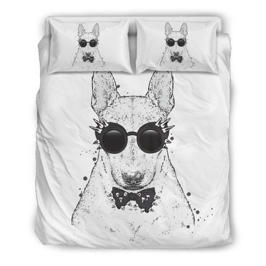 Cool Hipster Dog with Stylish Sunglasses Bedding Set - Top Content | POD Collection | Free Shipping