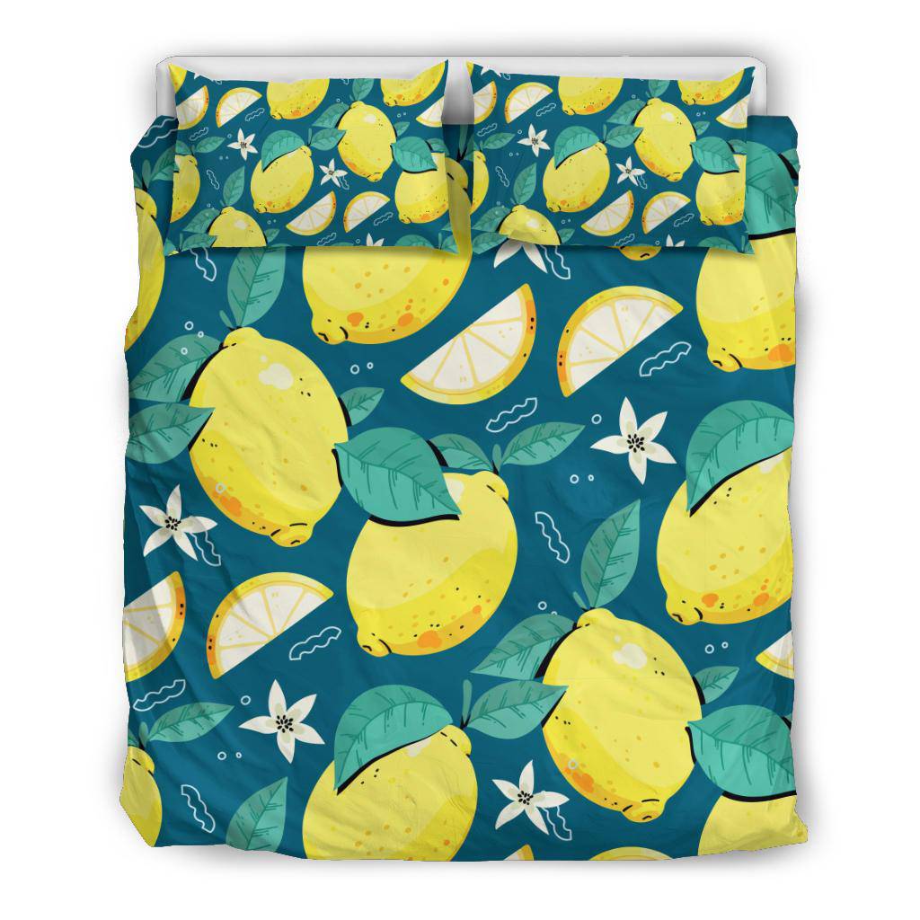 Lemon Citrus Fruit Bedding Set - Top Content | POD Collection | Free Shipping