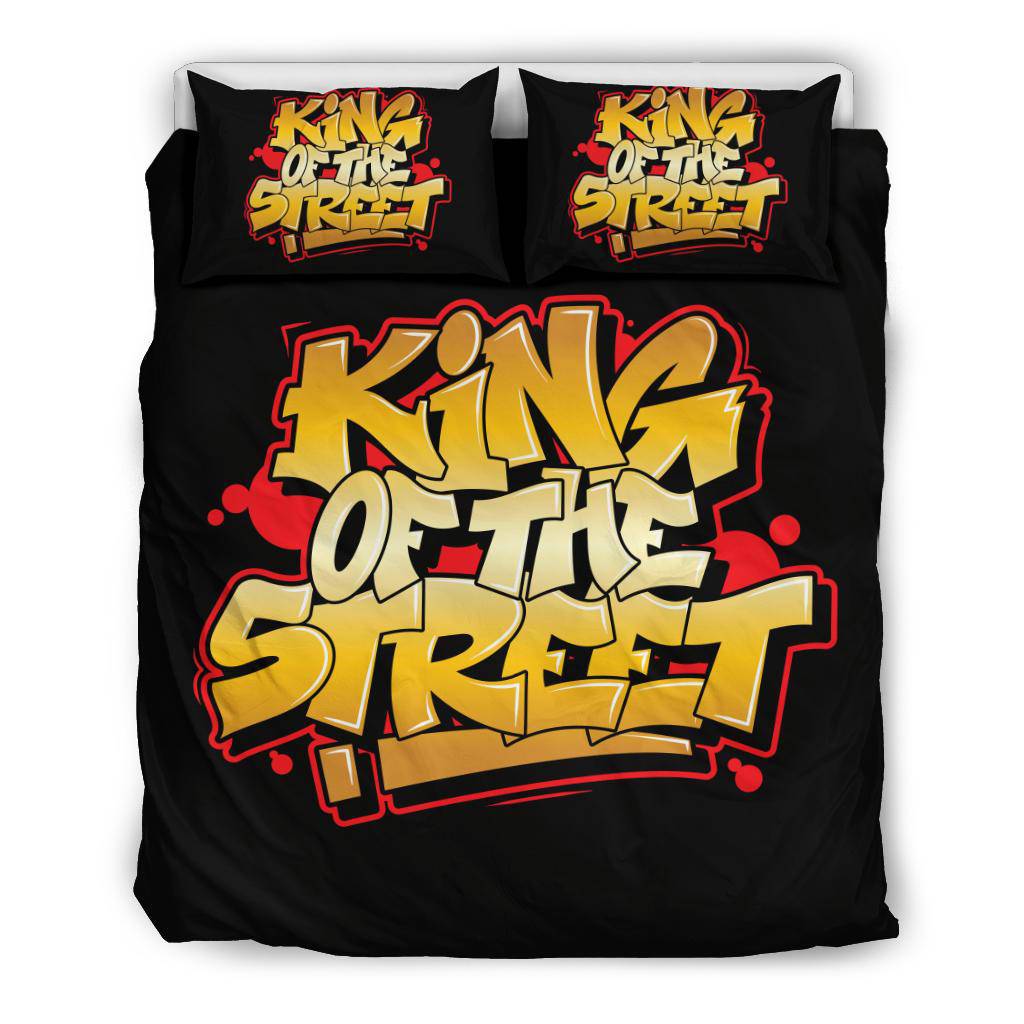 King of the Street Graffiti Art Bedding Set - Top Content | POD Collection | Free Shipping