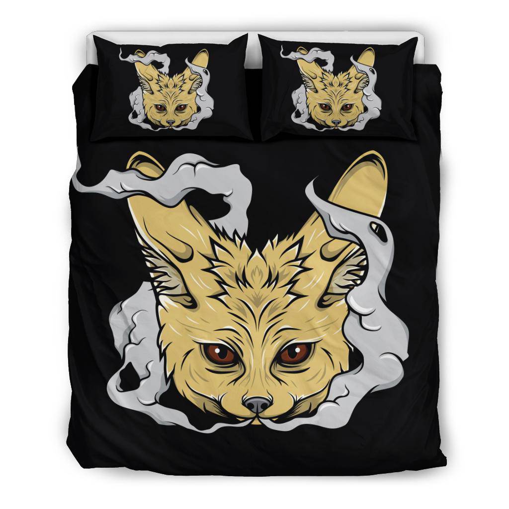 Smoking Fox Head Premium Bedding Set - Top Content | POD Collection | Free Shipping