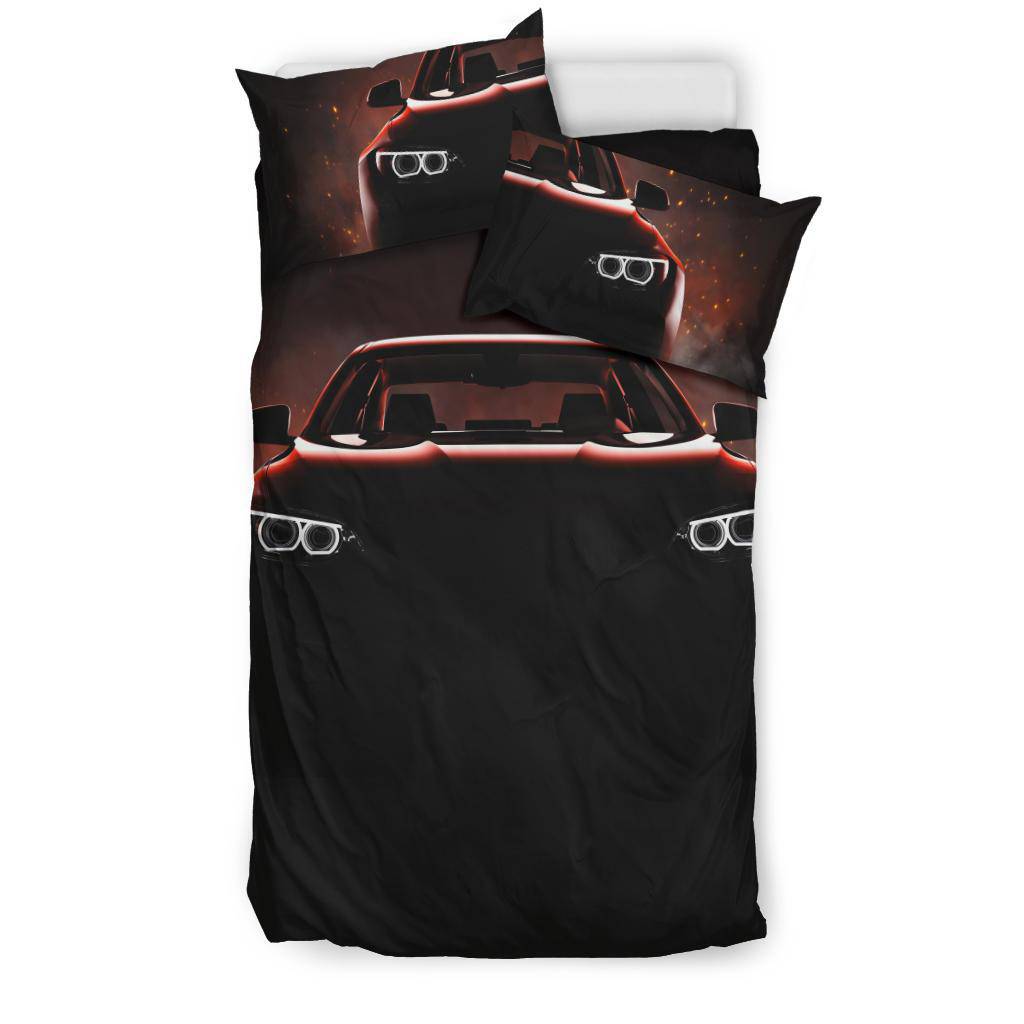 Red car in the dark Bedding Set - Top Content | POD Collection | Free Shipping