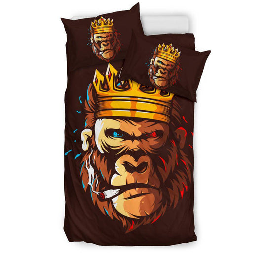 Gorilla King Bedding Set - Top Content | POD Collection | Free Shipping