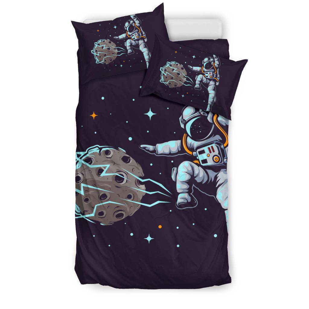 Astronaut Plays Soccer Bedding Set - Top Content | POD Collection | Free Shipping