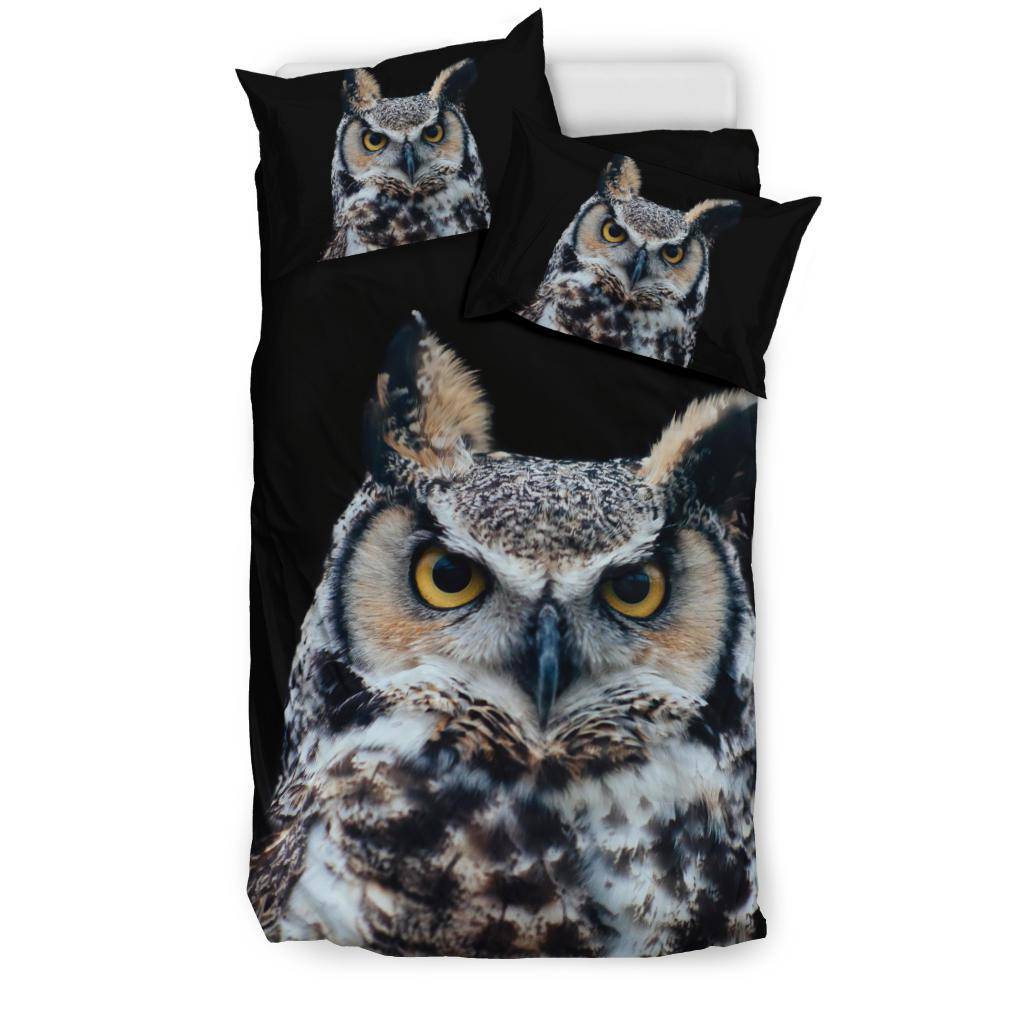 Beautiful Owl Bedding Set - Top Content | POD Collection | Free Shipping