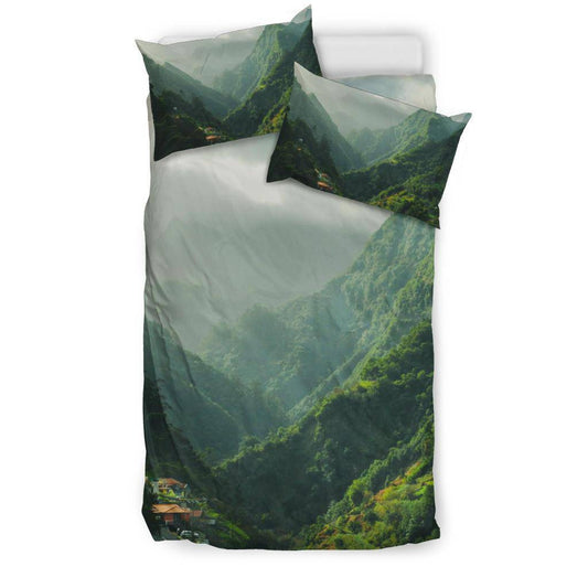 Green Mountain Bay Bedding Set - Top Content | POD Collection | Free Shipping