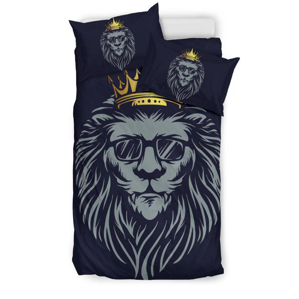 King Lion Sunglasses Bedding Set - Top Content | POD Collection | Free Shipping