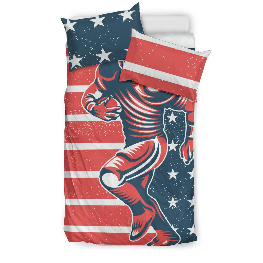 American Football Player Bedding Set - Top Content | POD Collection | Free Shipping