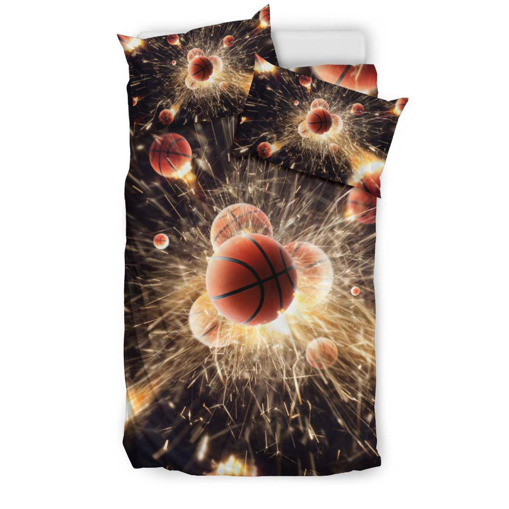 Lightning Basketball Ball Bedding Set - Top Content | POD Collection | Free Shipping