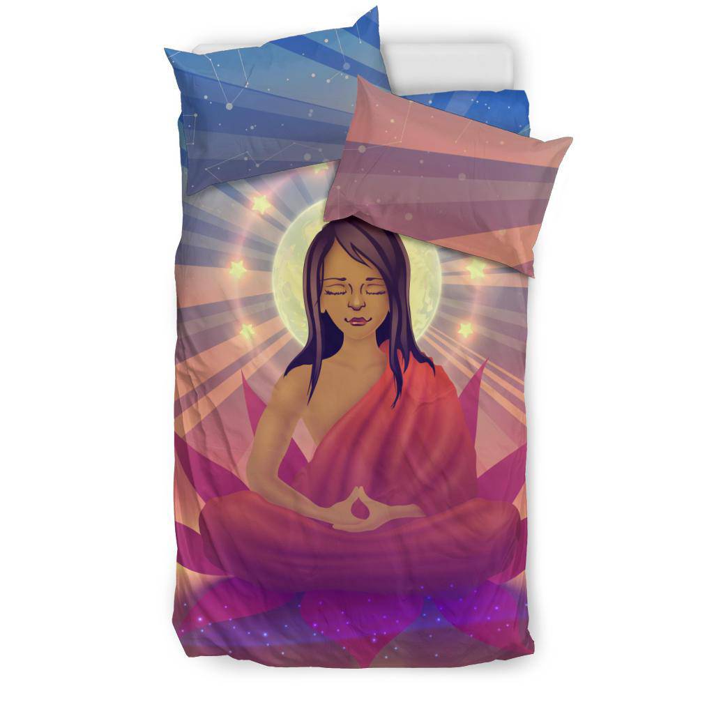 Meditation Stars Zodiac Bedding Set - Top Content | POD Collection | Free Shipping