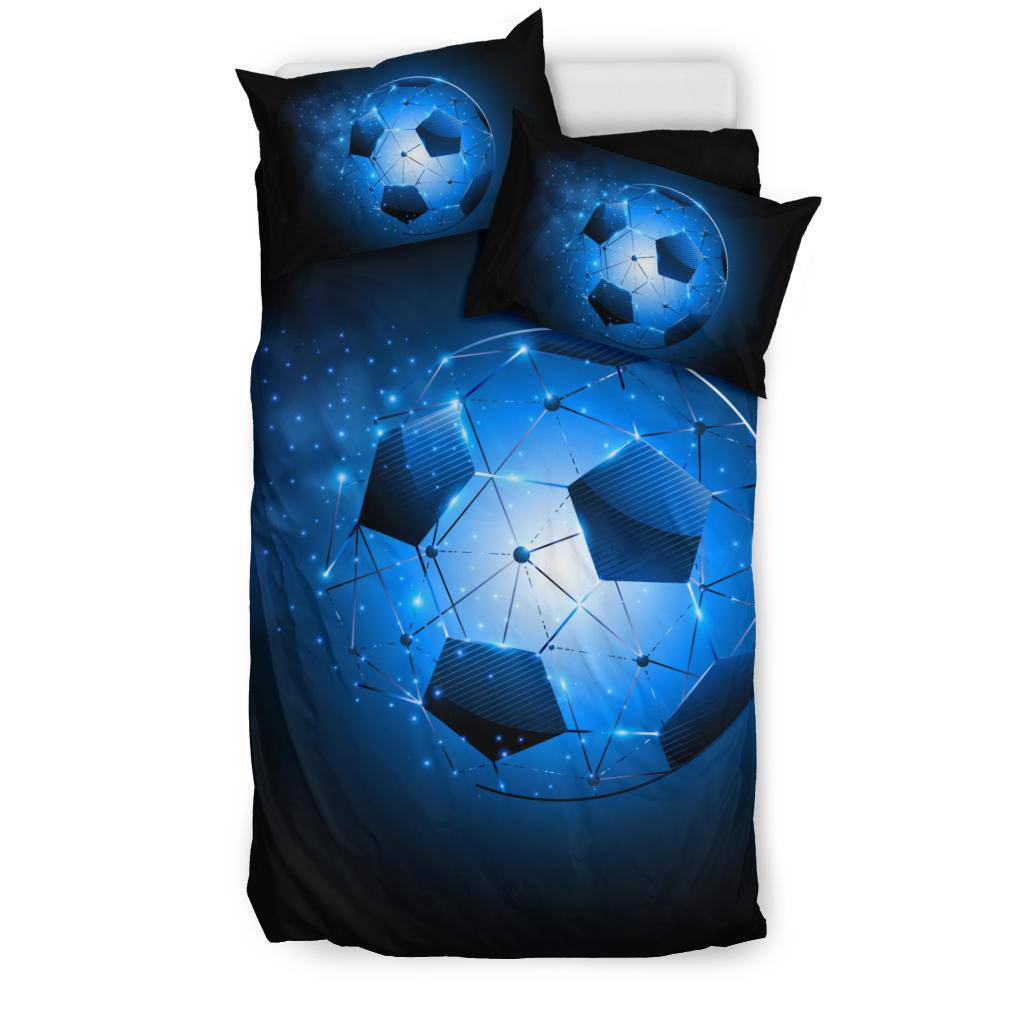 Soccer Blue Ball Bedding Set - Top Content | POD Collection | Free Shipping