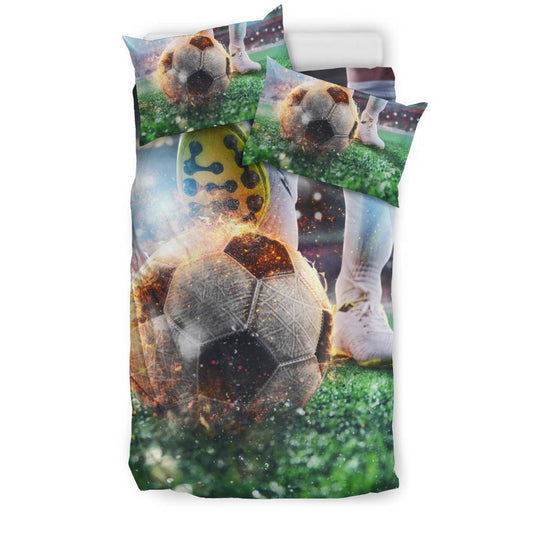 Soccer Football Player Bedding Set - Top Content | POD Collection | Free Shipping